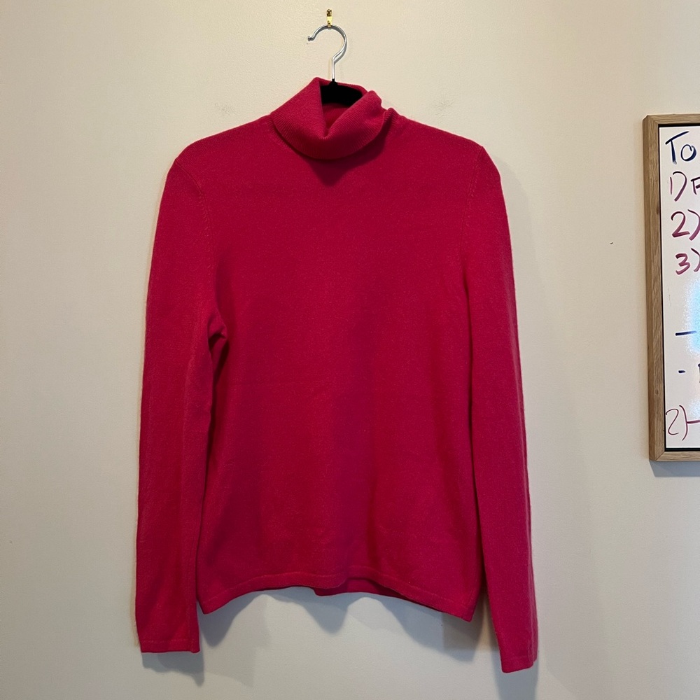 Lord & Taylor Cashmere Turtleneck